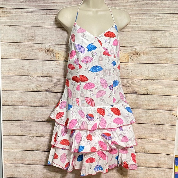 ⛱ UMBRELLA PARIS RUFFLE DRESS - Picture 1 of 9